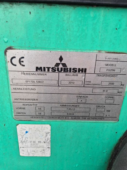 Мотокар газокар Мицубиши 2.5 тона motokar gazokar MITSUBISHI 2.5t