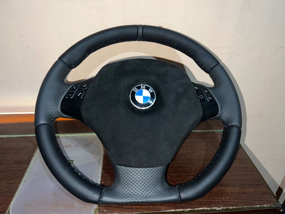 Volan Bmw e90 retapitat