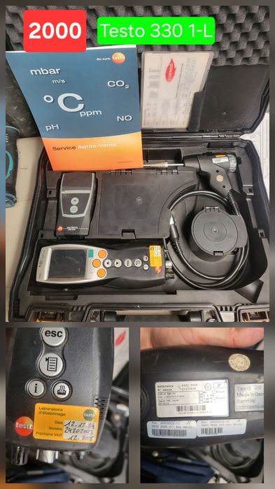 Testo 340 3senzori in stare buna complet