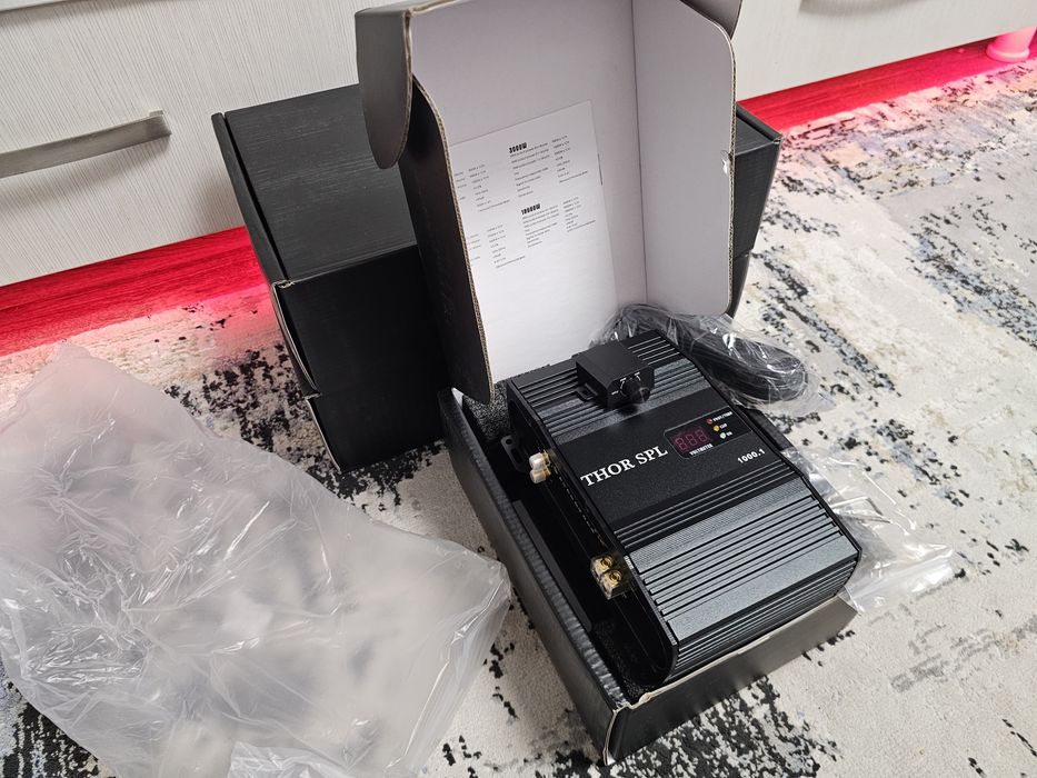 Statie amplificator auto monobloc 1000w (Taramps, Stetsom, Deaf Bonce)