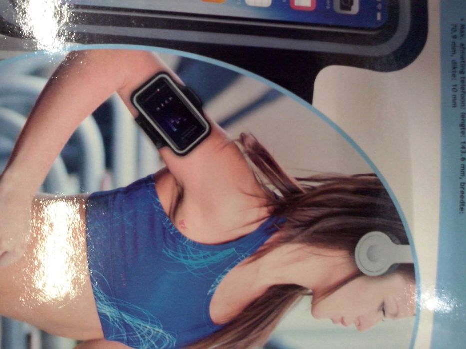 Husa transparenta de brat pentru telefon mobil, Nou - Brasov