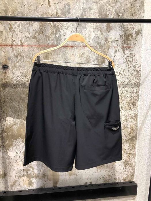 Pantamoni scurti fluid bermuda shorts Prada