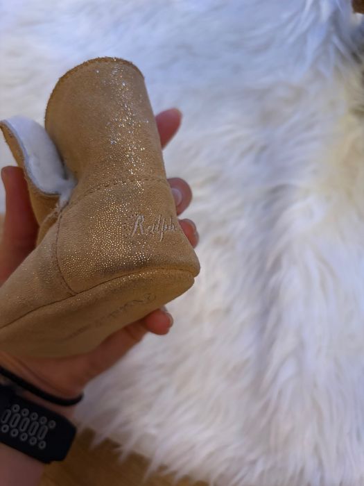 Боти златисти Polo Ralph Lauren