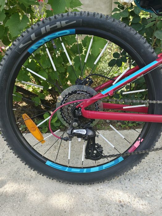 Bicicleta copii Cube Race  240  24 zoll, 7 viteze Shimano, frâne hidraulice