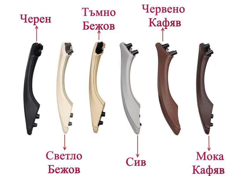 Комплект вътрешна дръжка за BMW 5 F10/F11/F18/F07 (2009-2016)