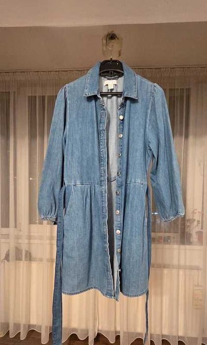 Haina lunga din blugi