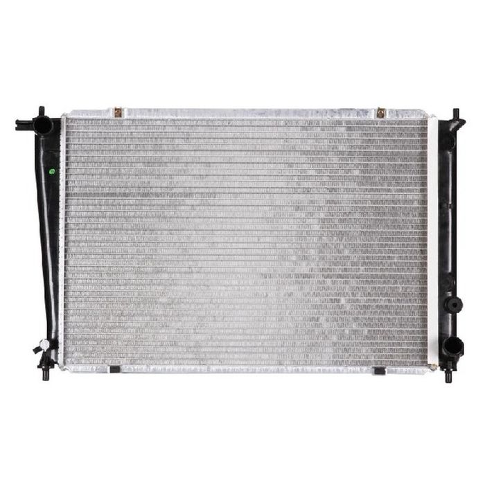 Radiator apa Hyundai H-100 1997-2000, H-200 (KMF) 1998-2007, Satellite 1998-2002, H1 (KMF) 1998-2008, Starex (KMF) 1998-2007, 2.4, 2.6 TDiC, 650x440x16mm, AC: +/-, fagure brazat, OE 253104A000, SRLine