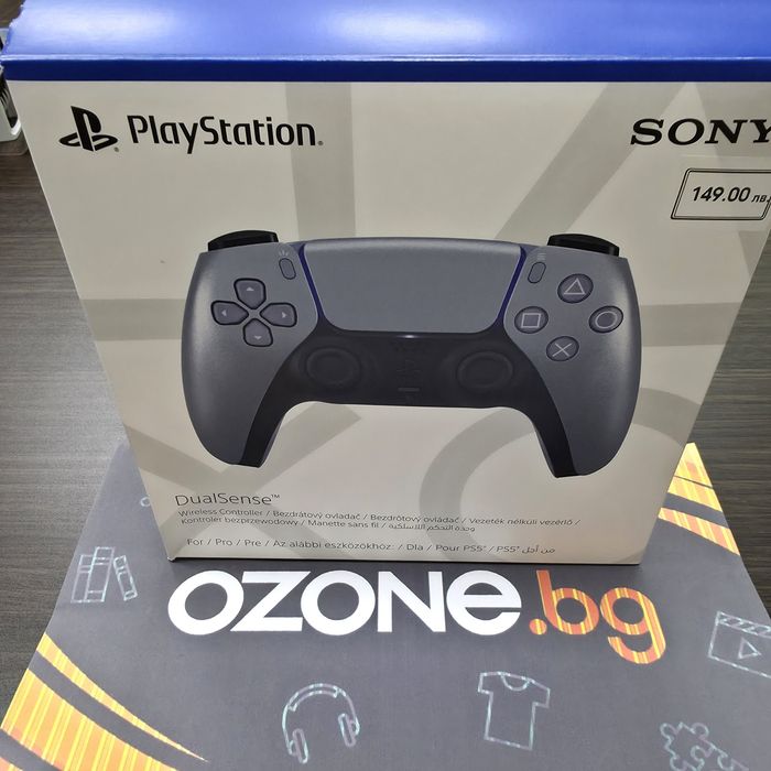 КАТО НОВ PlayStation 5 Controller Гаранция Ozone 2026г. Sterling Silver