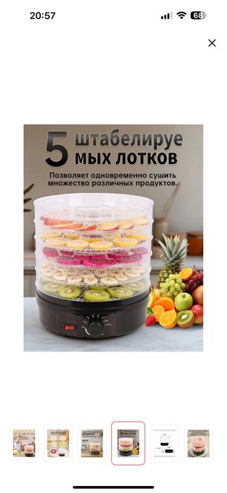 Электросушилка дегидратор