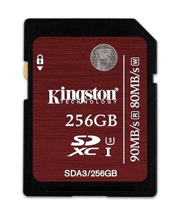 Card memorie 256GB SDXC Kingston Clasa 10 UHS-I U3 90 MB/s 4K 512 nou