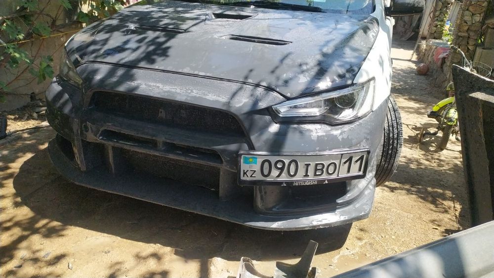 Лансер Х Лансер 10 капот Evo сполер Эва бампер Эво