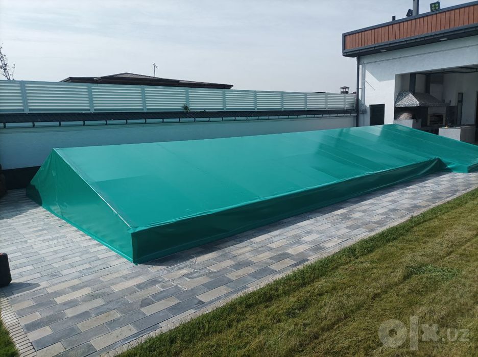 Банер ва baner  установка бассейн епамиз тент установка