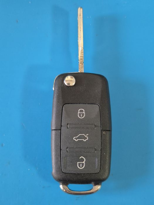 Оригинален ключ vw (2001++)434Mhz Резервен!