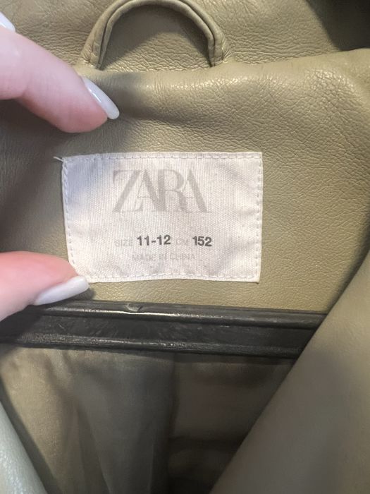 Geaca de piele, Zara kids, 152 cm