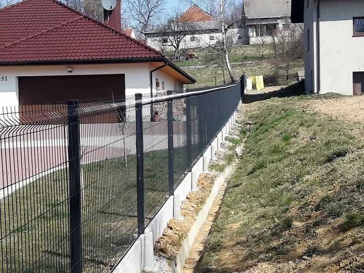 3d заборы для дома, склада и предприятия