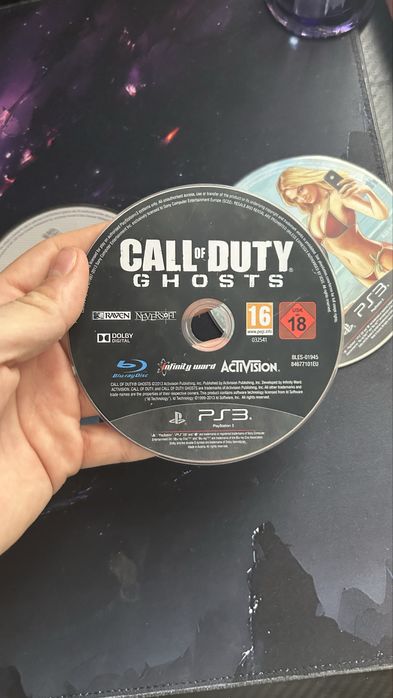 Sd Gta 5 ps3, call of duty, si Ridge racer7