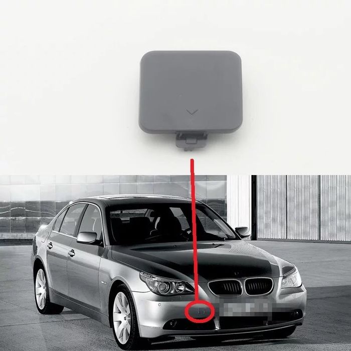 Капачка BMW E60 теглич кука капак Бмв е60 е61 Предна броня сериа 5