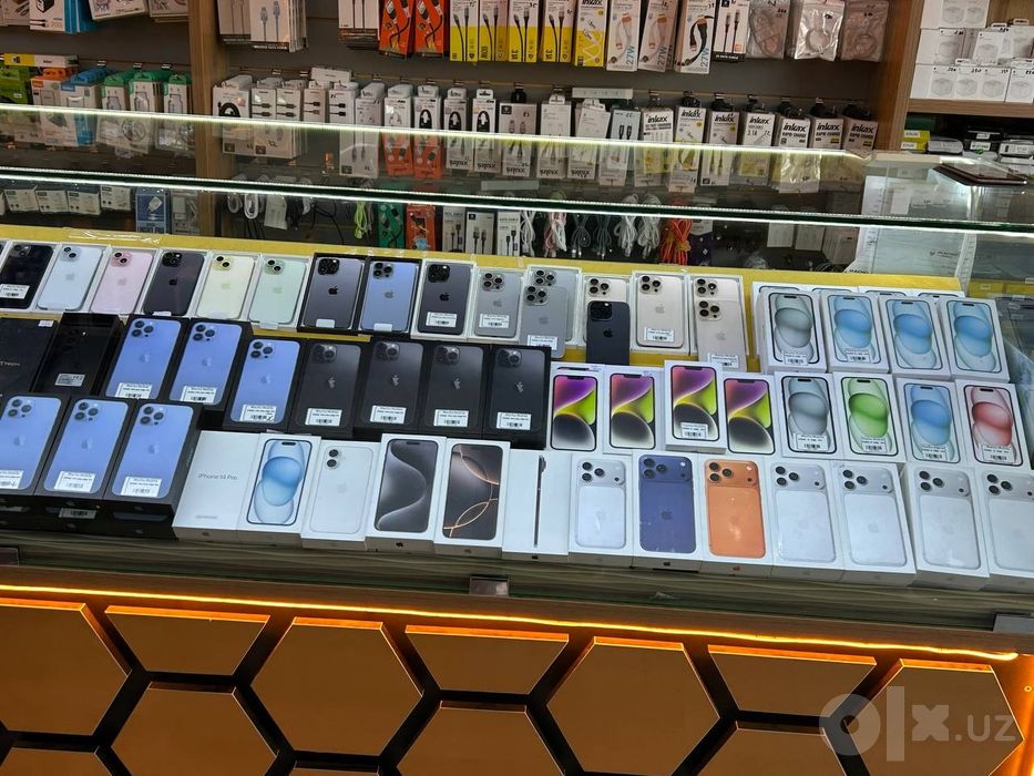 İphone 13,14,15,16,17  Pro va Pro Max modellaridan mavjud