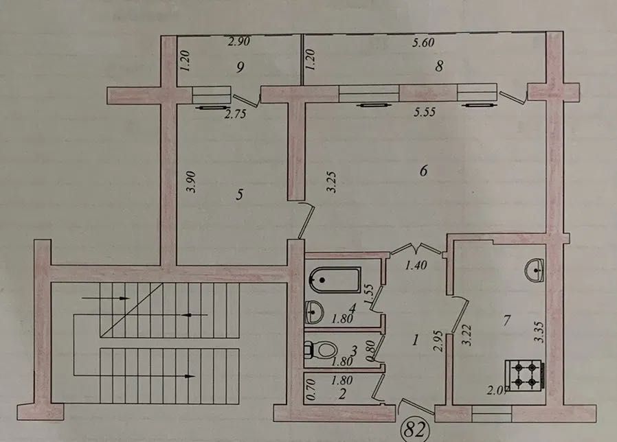 2/2/4 Район:Юнусабад-18