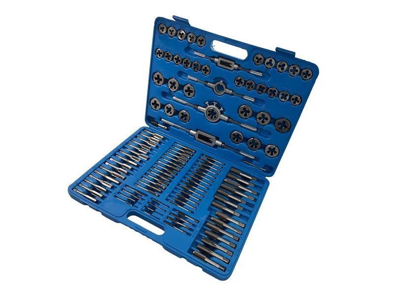 Комплект плашки и метчици, 110 части, m2-m18 gebo tools