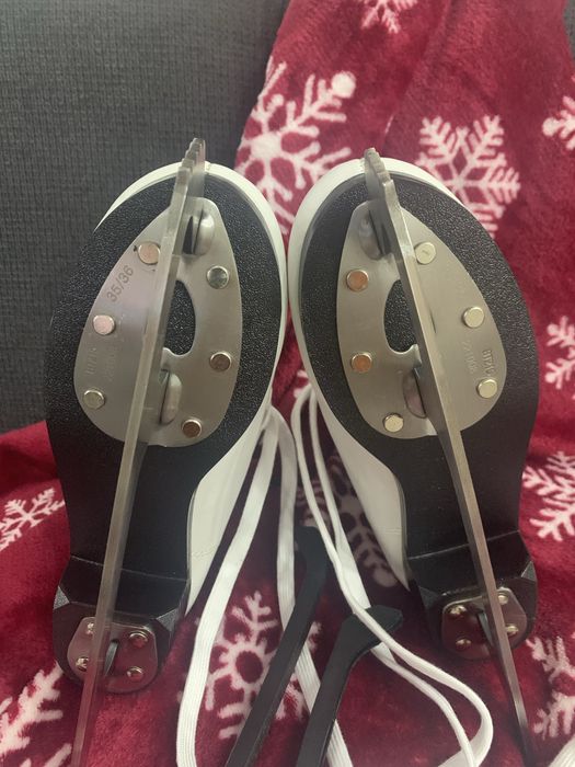 Детски бели кънки за лед Oxelo