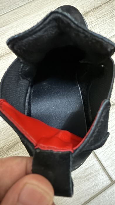 Ghete barbati piele intoarsa