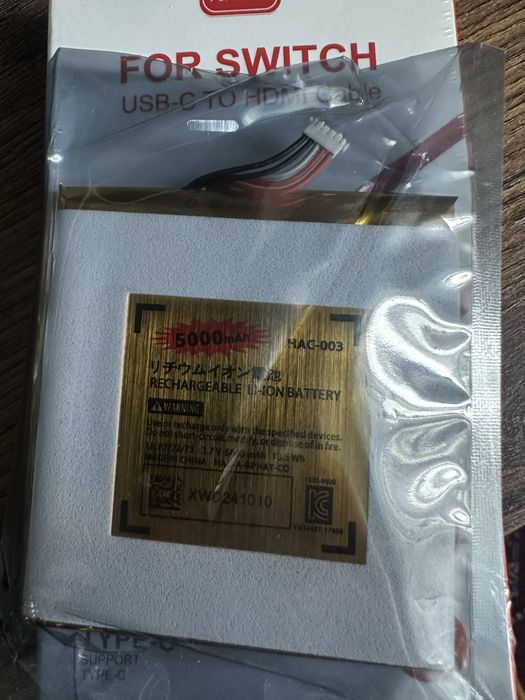 Акумулятор nintendo switch