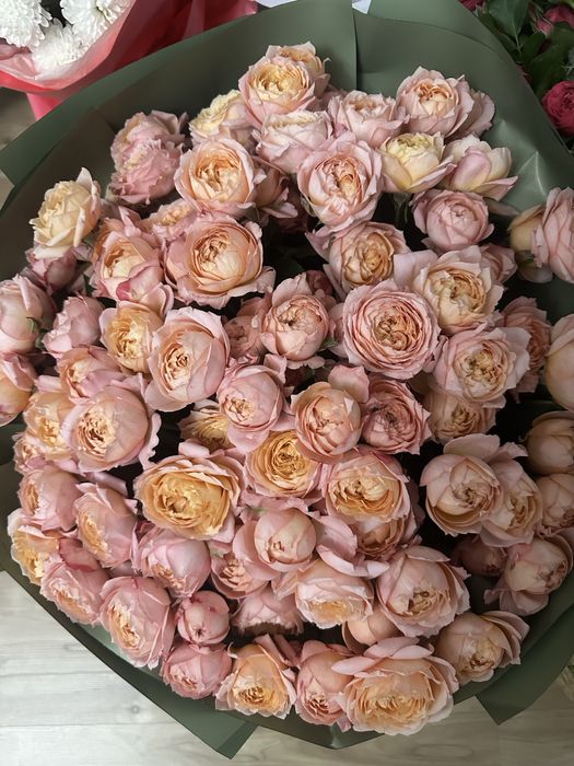 Пионовидные Розы Свежие!!!