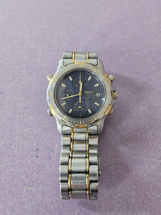 Seiko sports 150m cronograph alarm