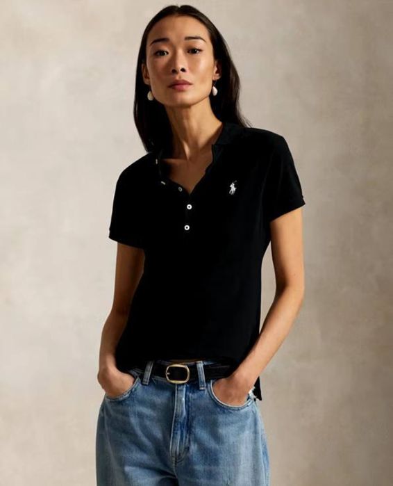 Нова  дамска памучна тениска Polo Ralph Lauren