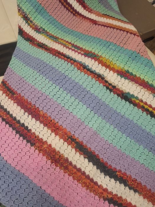 Ръчно плетено одеяло