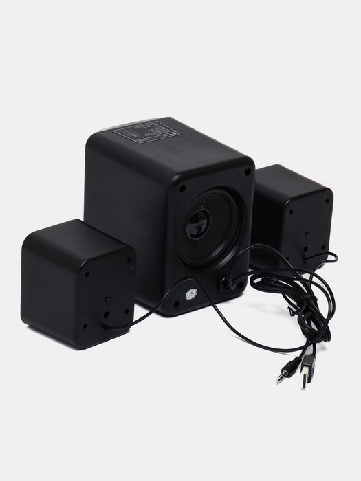 Компютърни Тонколони Kisonli U-2900BT, Bluetooth, 5W+2x3W, USB, Черен
