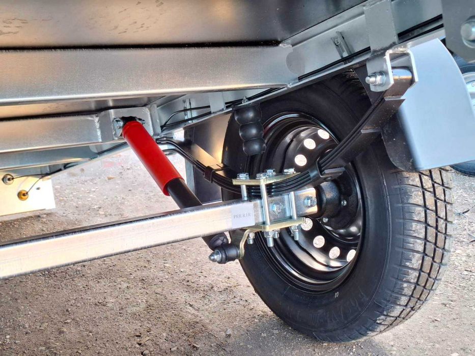 НОВО самосвално ремарке с ресьори и амортисьори Neptun N7-263 PRR