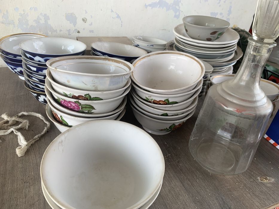 Посуда из дома!!