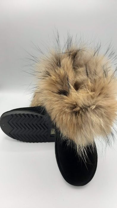 Cizme / ghete UGG - blana naturala, piele naturala