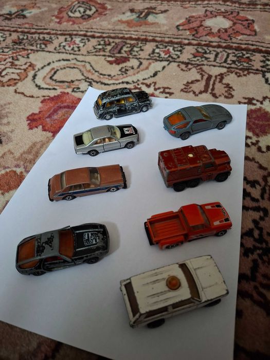 Set 14 masinute vintage,anii 70 sec.20,uzate,conf.descriere/foto