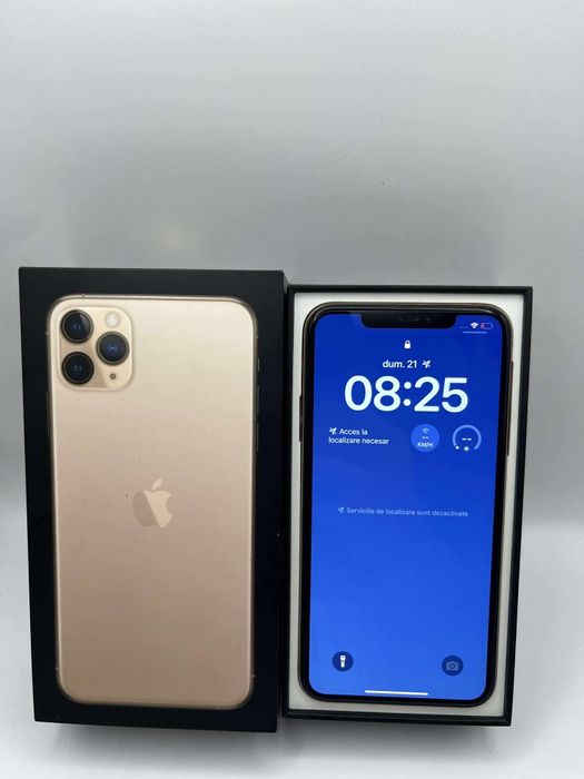 Vand\Schimb 11 Pro Max Gold 128 GB impecabil