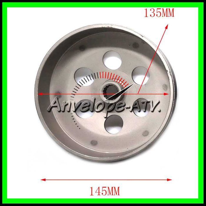 Variator + Ambreiaj + Curea LINHAI 300 275 cu Saboti Fulie Oala 135MM