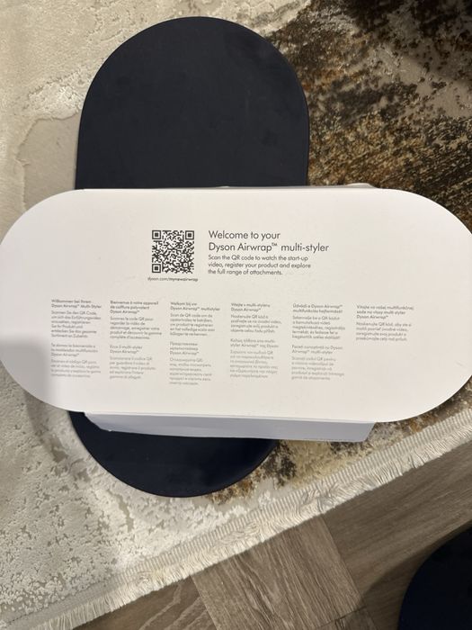 dyson airwrap hs05 complete nickel/copper – nou, nefolosit, cumpărat direct de la dyson