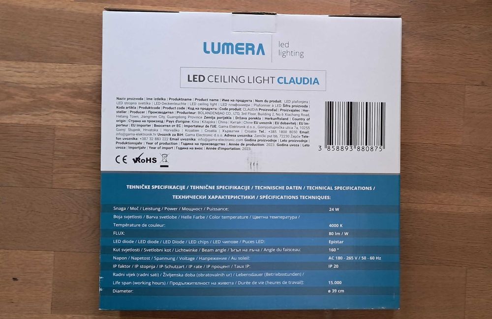 LED плафон Lumera Lighting Claudia