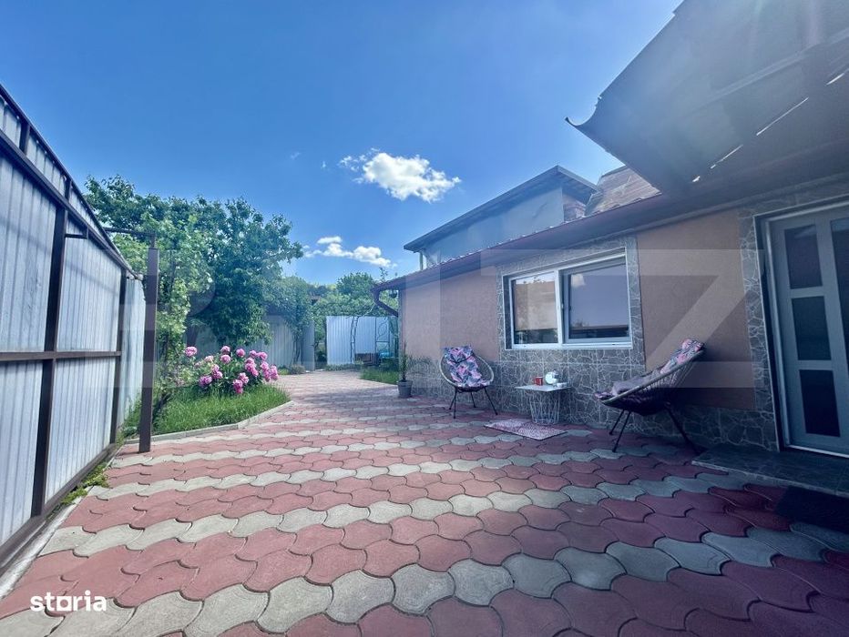 Casa individuala cu teren 1200 mp, zona linistita – Gherla