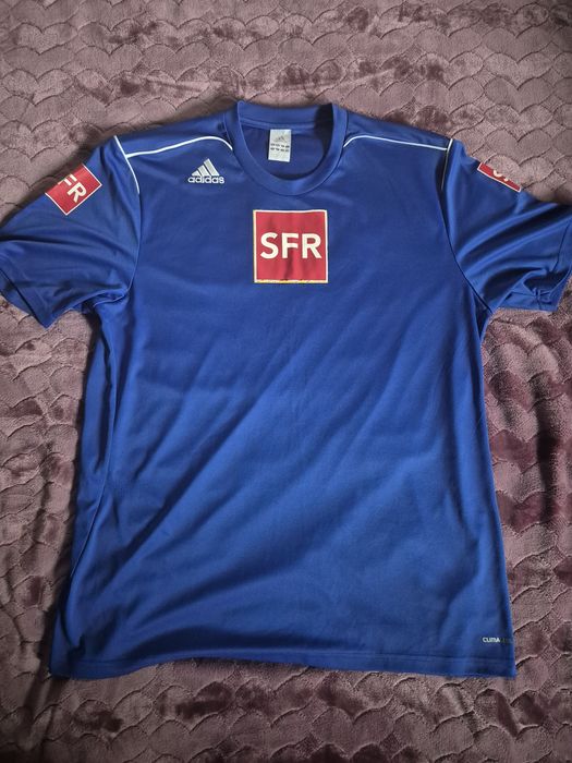 Tricou Adidas Vintage Cupa Franței SFR – Albastru – Marime XL