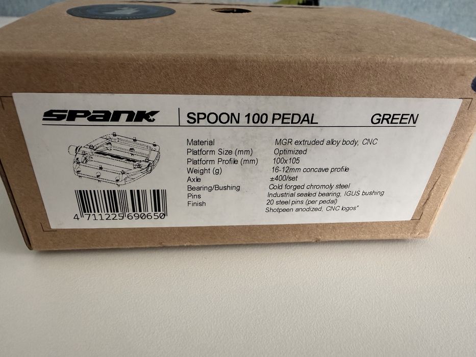 Педали и вынос Spank Spoon
