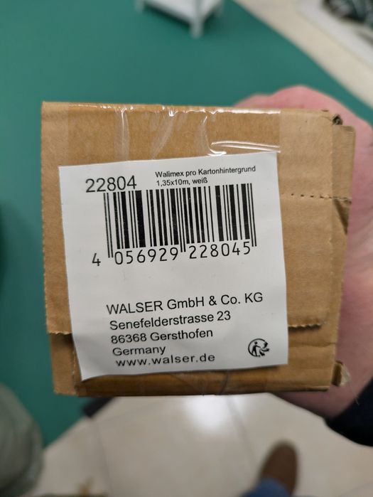 Фотографски фон, хартиен, бял