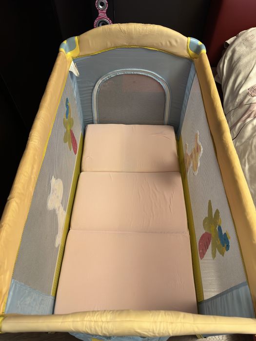 Сгъваема детска кошара за спане