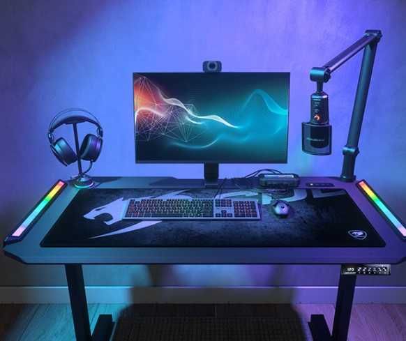 Электрический стол Cougar E-deimus Регулировка высоты. Доставка по Узб