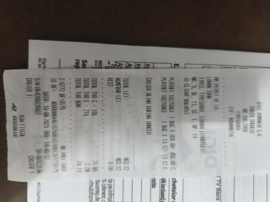 Ruter digi nou nefolosit cu garantie!