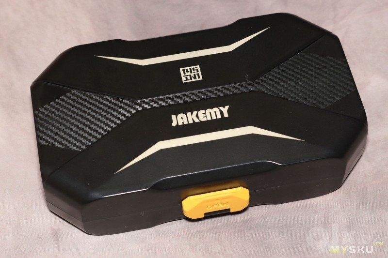 "JAKEMY" JM-8183 набор отверток 145 в 1 очень полезен и практичен