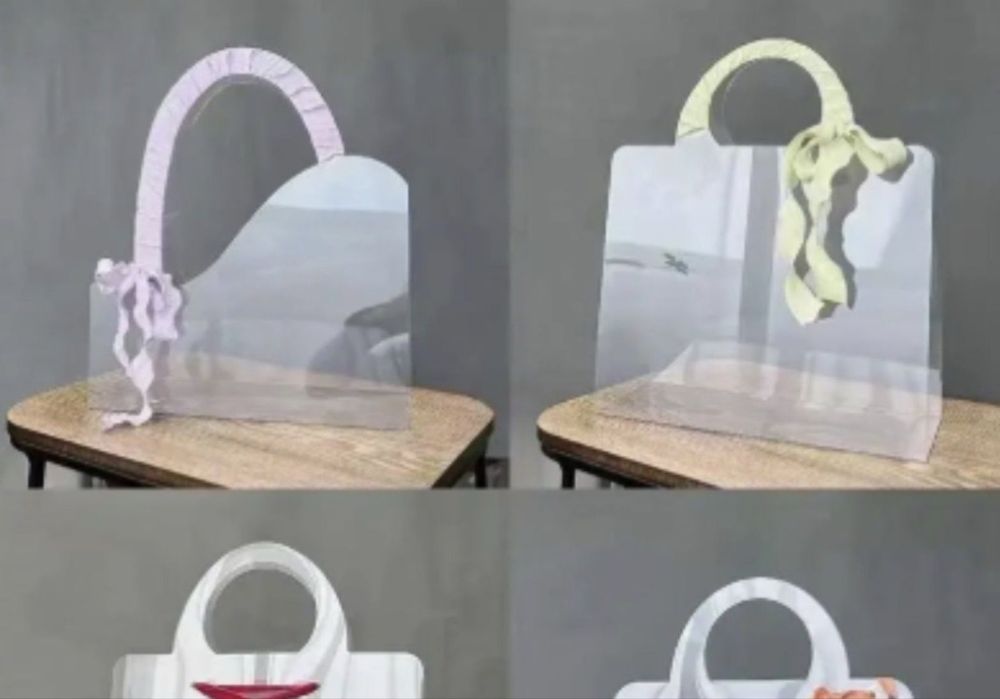 Зонтики и сумки прозрачные