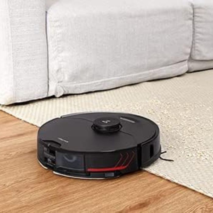 Робот Прахосмукачка с Моп Roborock S7 MaxV Plus, 5100 Pa, Черен